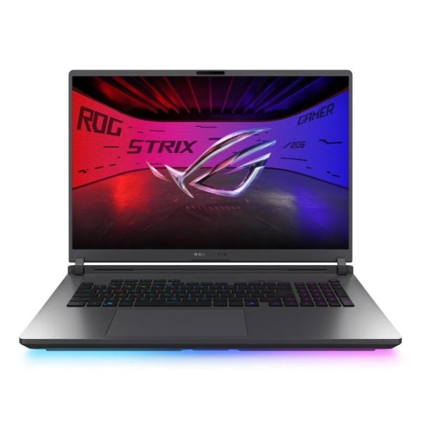 Asus Rog Strix G18 Portatil Gaming 18" Intel Ultra Core 9 275Hx - 32Gb Ddr5 - 1Tb Ssd - Rtx5070 8Gb - Freedos - Color Gris - Teclado Qwerty (Es)