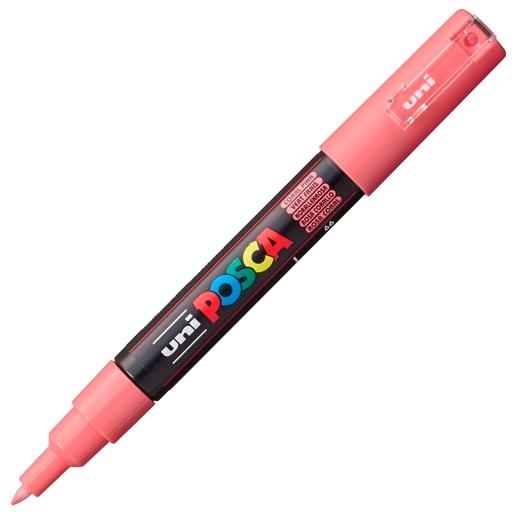 Posca Marcador  Pc-1M No Permanente Punta Fina 0.7-1Mm Rosa Coral