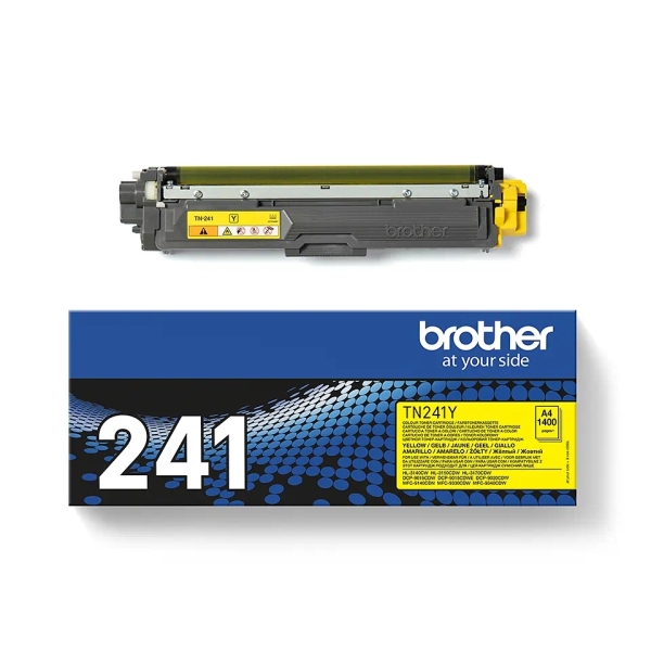 Brother Tn241 Amarillo Cartucho De Toner Original - Tn241Y