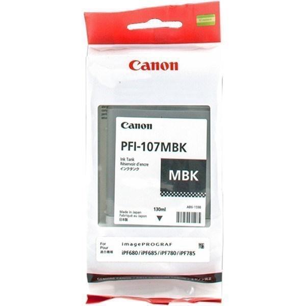 Canon Tinta Negro Mate Ipf 670/680/770  - Pfi 107Mbk