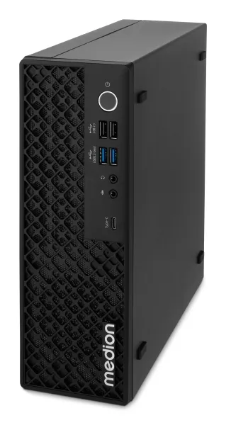 Medion Picoworx T80Iii Md340020 Mini Ordenador Intel Core Ultra 5 - 16Gb - 512Gb Ssd - Hdmi, Displayport, Usb3.2, Usb-C, Rj-45, Wifi6, Bluetooth - Color Negro