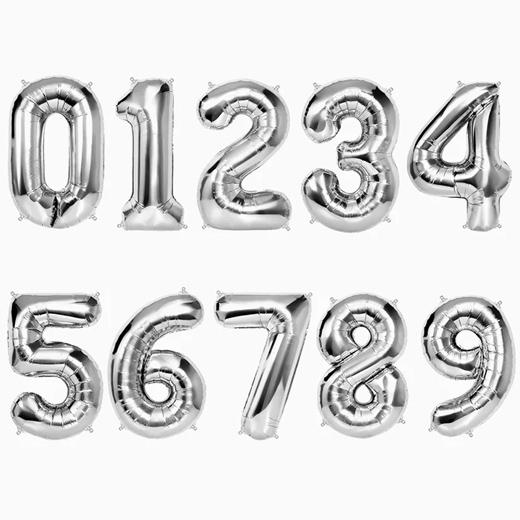 Oh Yeah Globo Poliamida Nº0 100Cm Plata Metalizado