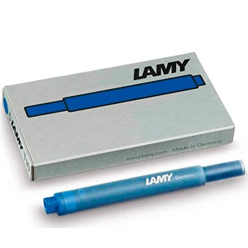 Lamy Cartucho T10 Blue Recambio 825 Para Pluma Tinta Azul Caja 5U
