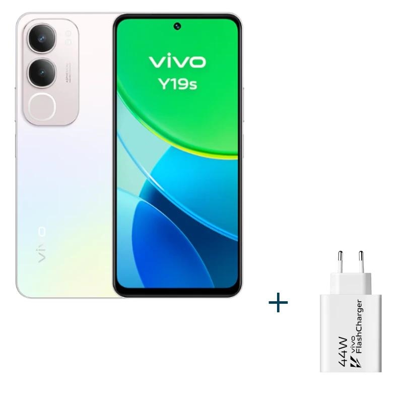 Vivo Y19S 6.68" 6Gb(+6Gb)128Gb Silver+Cargador 44W
