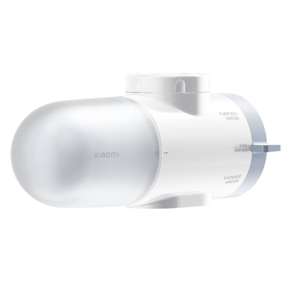 Xiaomi Faucet Water Purifier Purificador De Agua Para Grifo - Filtracion En 5 Etapas Con Carbon Activo - Filtro Ceramico Lavable - 3 Modos De Agua - Instalacion Rapida Sin Electricidad - Color Blanco