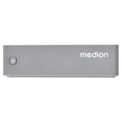 Medion S06E Md35340 Mini Barebone Intel N100 - Hdmi, Displayport, Usb3.2, Usb-C, Rj-45, Wifi6, Bluetooth - Color Gris