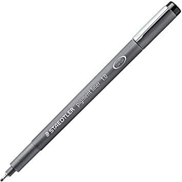 Staedtler Rotulador Calibrado Pigment Liner 1.0Mm Negro