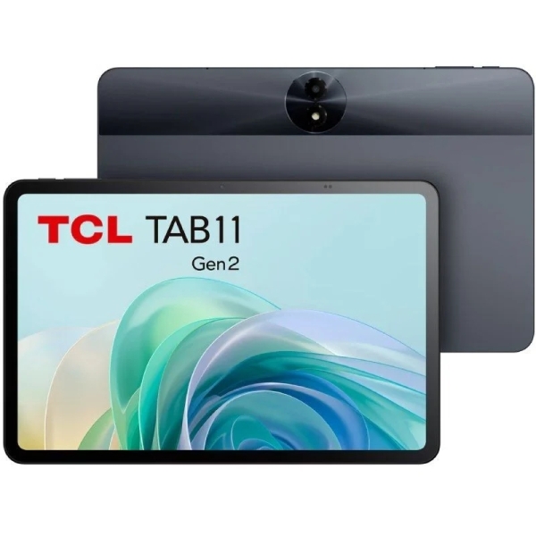 Tcl Tab 11 Gen 2 Tablet Pantalla 11" Fhd - 256Gb - Ram 6Gb - Wifi, Bluetooth 5.0 - Camara Principal 8Mp - Bateria De 8000Mah - Color Gris