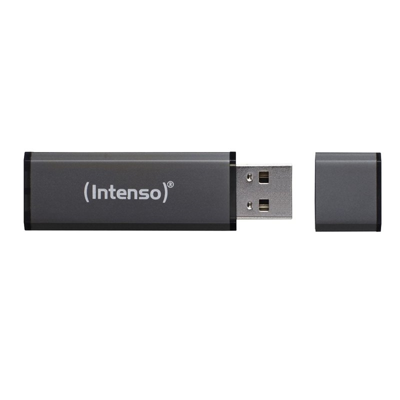 Intenso 3521491 Lápiz Usb 2.0 Alu 64Gb Antracita