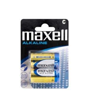 Maxell Pilas Alcalinas C - Lr14 - Pack 2 Uds
