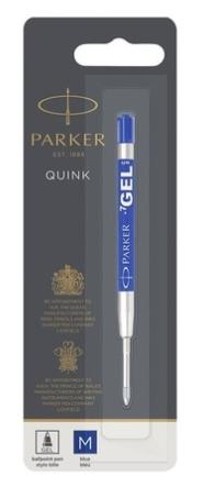 Parker Recambio Boligrafo Quink Flow Gel Azul Punta Media Blister