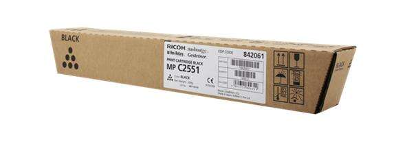 Ricoh Aficio Mp-C2051/Mp-C2551 Negro Cartucho De Toner Original - 842061/841504/841587/842465