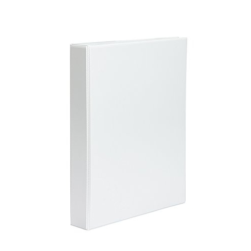 Pardo Carpeta Canguro A4 4 Anillas 40Mm - Bolsa En Lomo Y Portada - Color Blanco