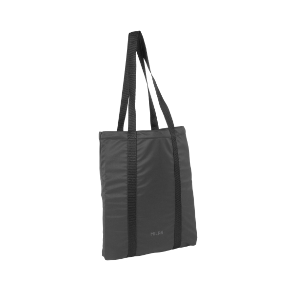 Milan Shadow Bolso Tote Bag 5L - Poliester - 40X35X7Cm - Color Negro