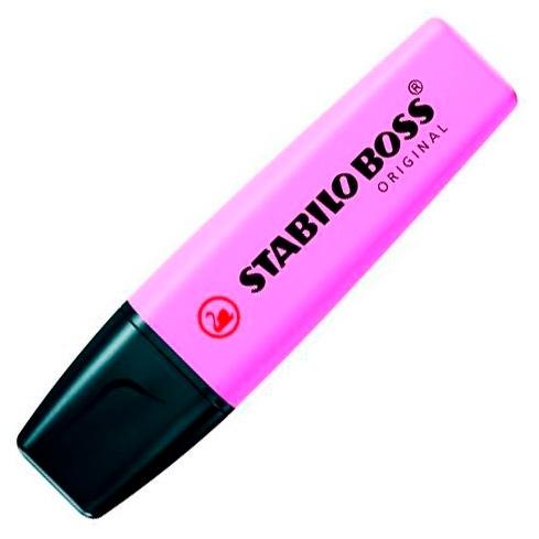 Stabilo Marcador Fluorescente Boss Original Fucsia Congelado