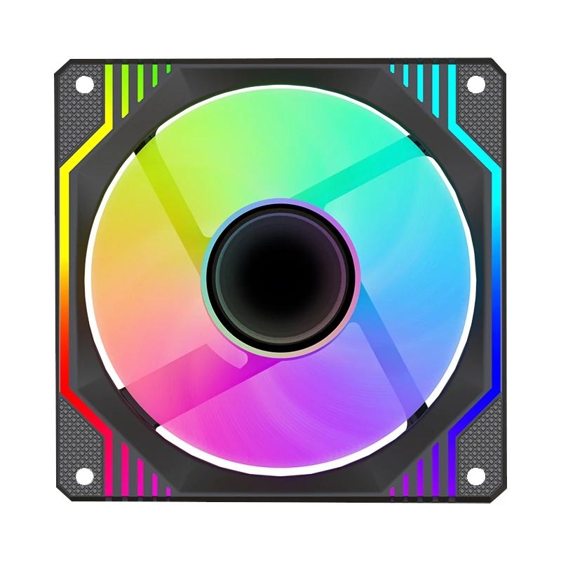 Keep Out Ventilador Caja Xfc-120Drm Black 5V Argb