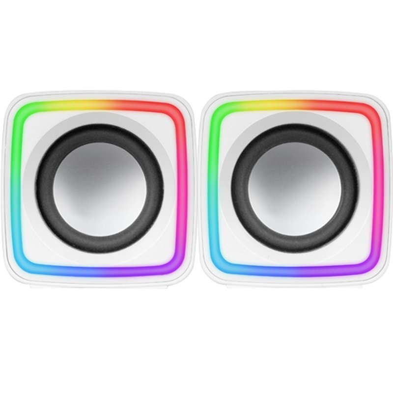 Mars Gaming Altavoces Mscube Premium 8W White