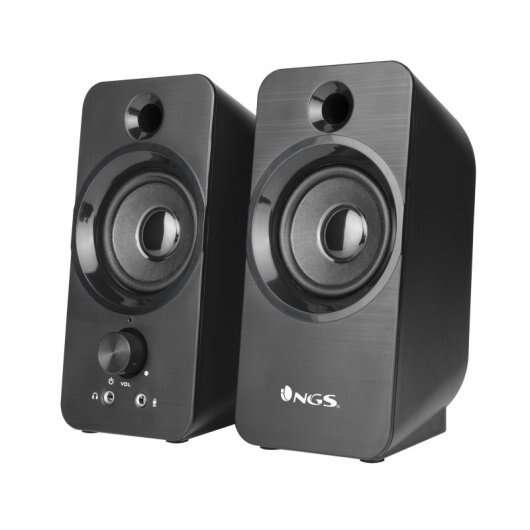 Ngs Altavoces Multimedia Usb 2.0 12W - Conexion Jack 3.5Mm - Controles En Altavoz