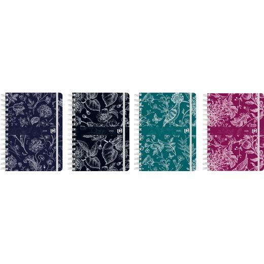 Oxford Agenda Anual Romance Espiral A5 320H Dp C/Surtidos 2026