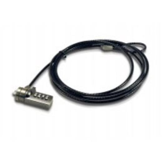 Conceptronic Cable De Seguridad Para Portátil Por Combinacion 1.8 M Negro/Gris