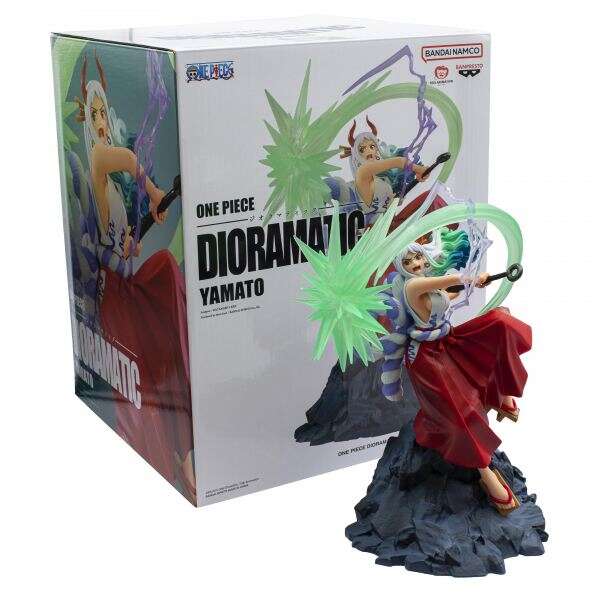 Banpresto One Piece Dioramatic Yamato - Figura De Coleccion - Altura 19Cm Aprox. - Fabricada En Pvc Y Abs