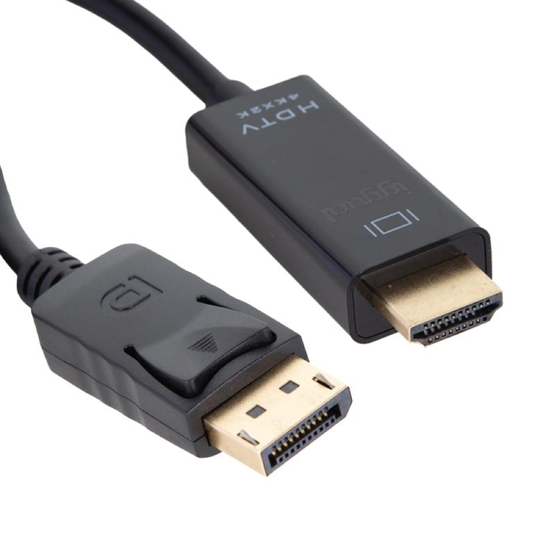 Iggual Cable Displayport (M) A Hdmi (M) 4K 2Metros