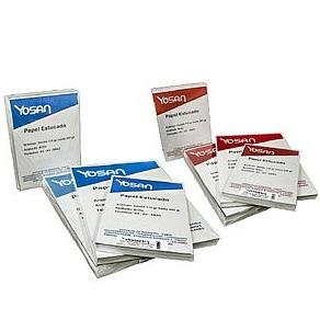 Yosan Papel Estucado Sra3 320X450 130Gr Paquete 500H Blanco Mate