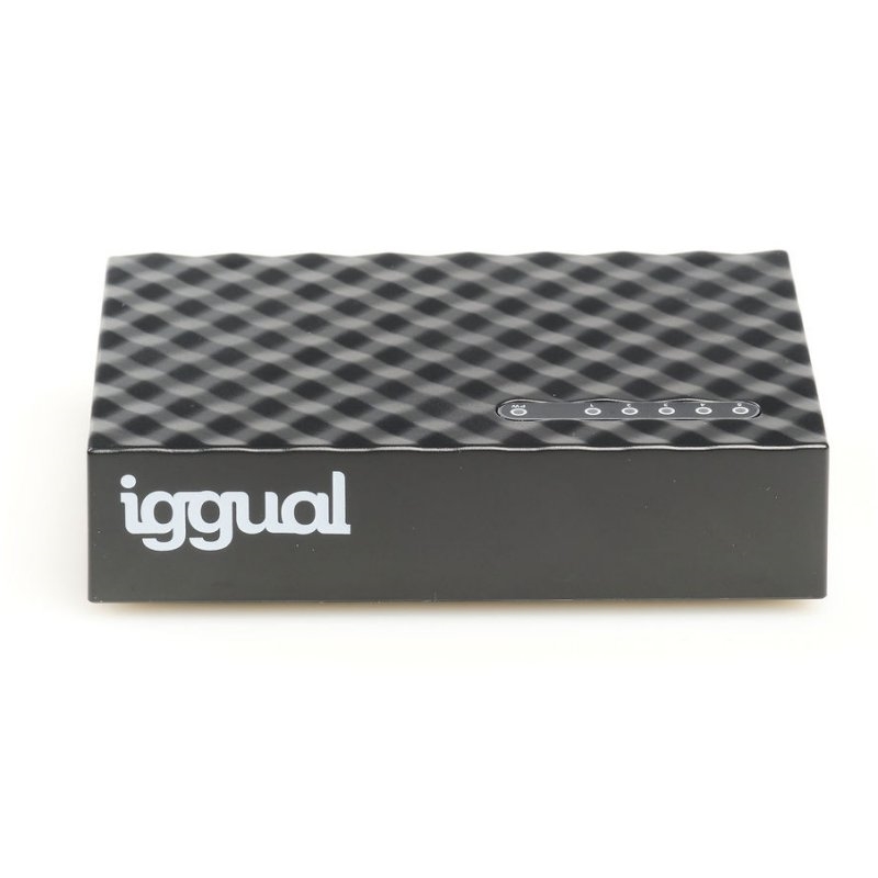 Iggual Ges5000 Switch 5Xgb Gigabit 1000 Mbps