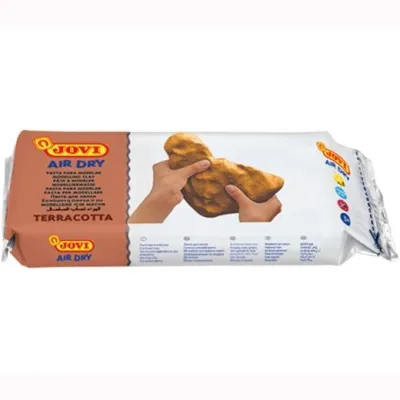 Jovi Air Dry Pastilla De Pasta Modelar Endurece Al Aire 1000Gr Terracota