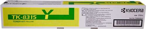 Kyocera Tk8315 Amarillo Cartucho De Toner Original - 1T02Mvanl0/Tk8315Y
