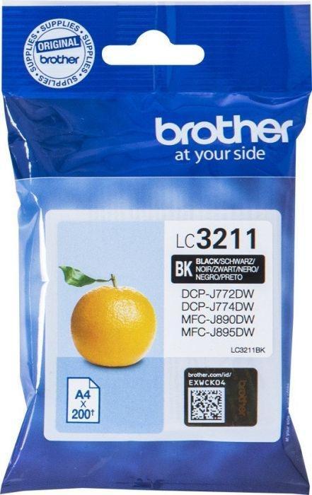 Brother Tinta Negro Dcp-J572Dw - Mfc-J491Dw/J497Dw/J890Dw/J895Dw