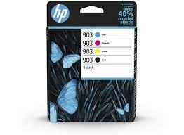 Hp Tinta Bk, C, M, Y, Officejet / Officejet Pro 6900 Series - Nº 903 *Pack De 4*