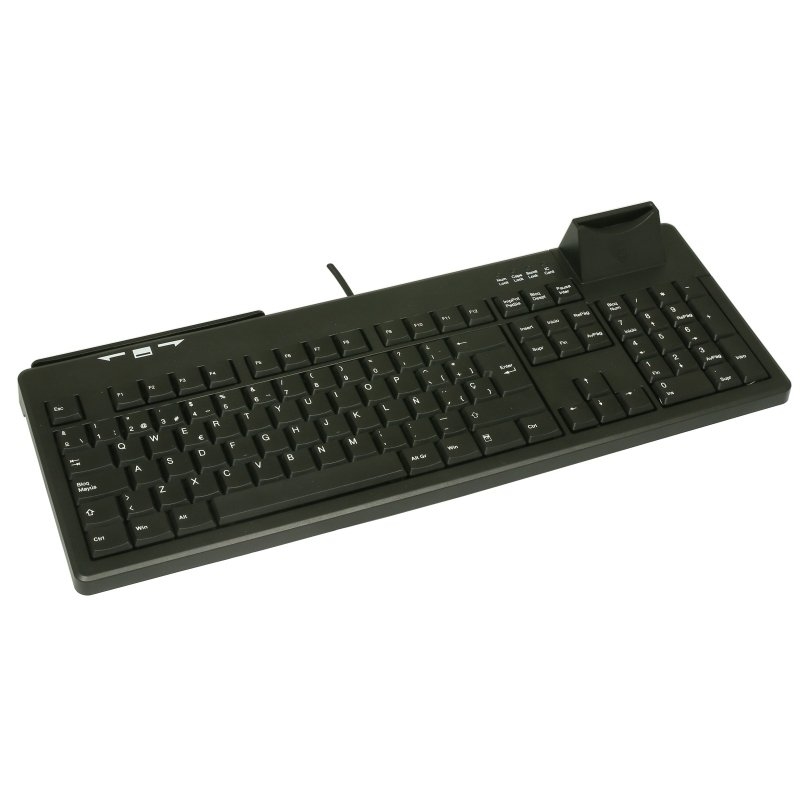 Cherry Active K. Teclado Lector Banda Magnetica