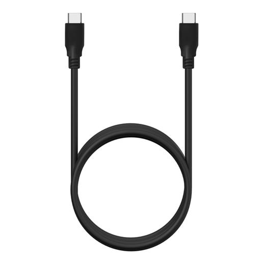 Aisens Cable Usb 3.2 3A 100W 4K@60Hz Tipo Usb-C/M - Usb-C/M Blanco 0,6M
