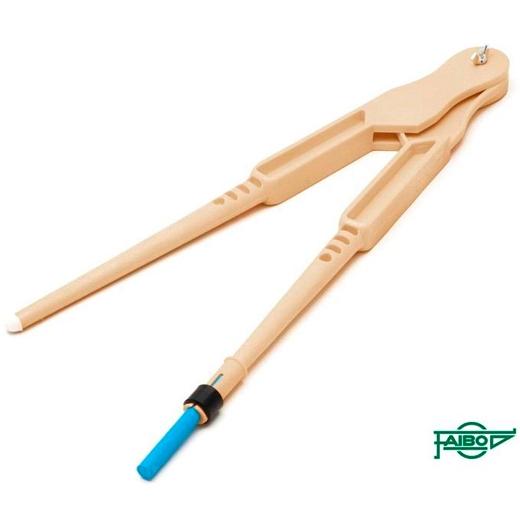 Faibo Compás Para Pizarras 42Cm De Plástico Color Madera