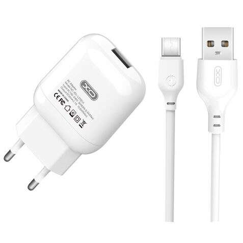Xo L37 Pack Cargador De Corriente Usb + Cable Usb-A A Usb-C