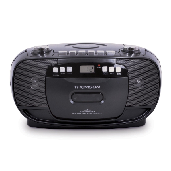 Thomson Rk200Cd Radio Cd Con Casete - Color Negro