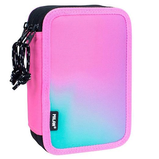 Milan Plumier 3 Pisos C/Contenido Sunset Rosa