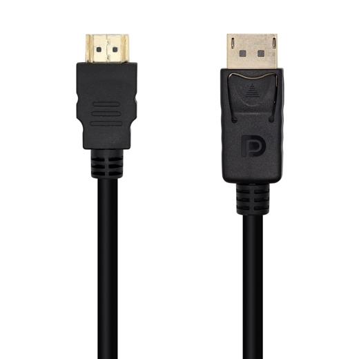 Aisens Cable Conversor Displayport A Hdmi Dp/M - Hdmi/M Negro 3,0M