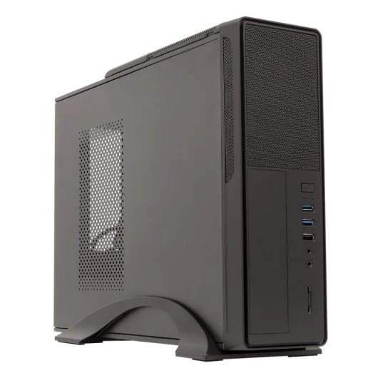 Unykach Uk2010 Caja Torre Itx, Microatx - Fuente De Alimentacion 450W Incluida - Tamaño Disco Soportado 3.5", 2.5" - Usb-A 3.0/2.0 Y Audio