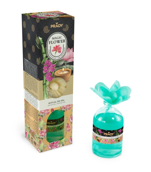 Prady Ambientador Magic Flower Ritual De Spa - Frasco De Cristal 100Ml