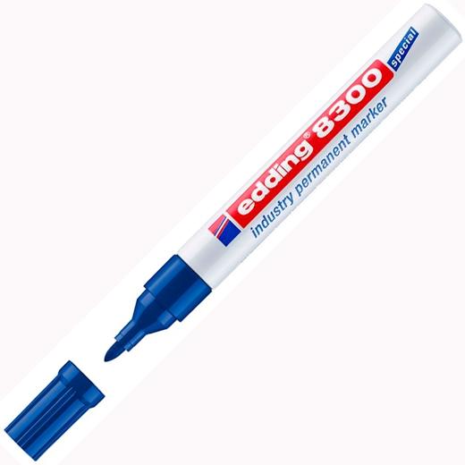 Edding Marcador Permanente Industrial 8300 Azul