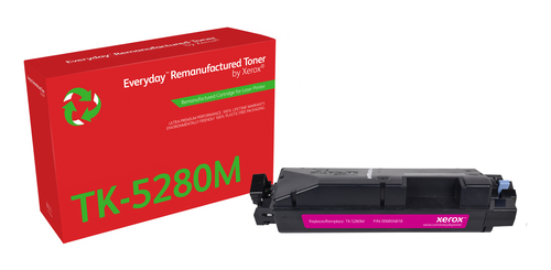 Xerox Everyday Kyocera Tk5280 Magenta Cartucho De Toner Remanufacturado - Reemplaza 1T02Twbnl0/Tk5280M