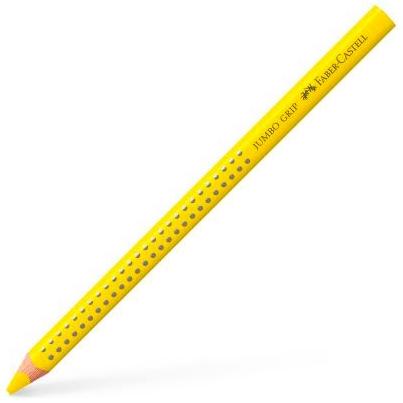 Faber Castell Lápices De Colores Jumbo Grip Unicolor Amarillo Cadmio