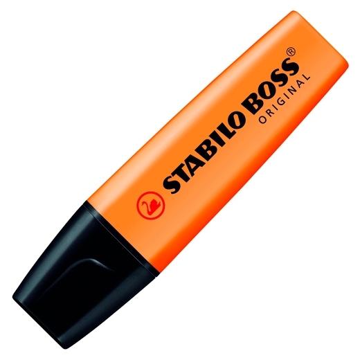 Stabilo Marcador Fluorescente Boss Original Naranja