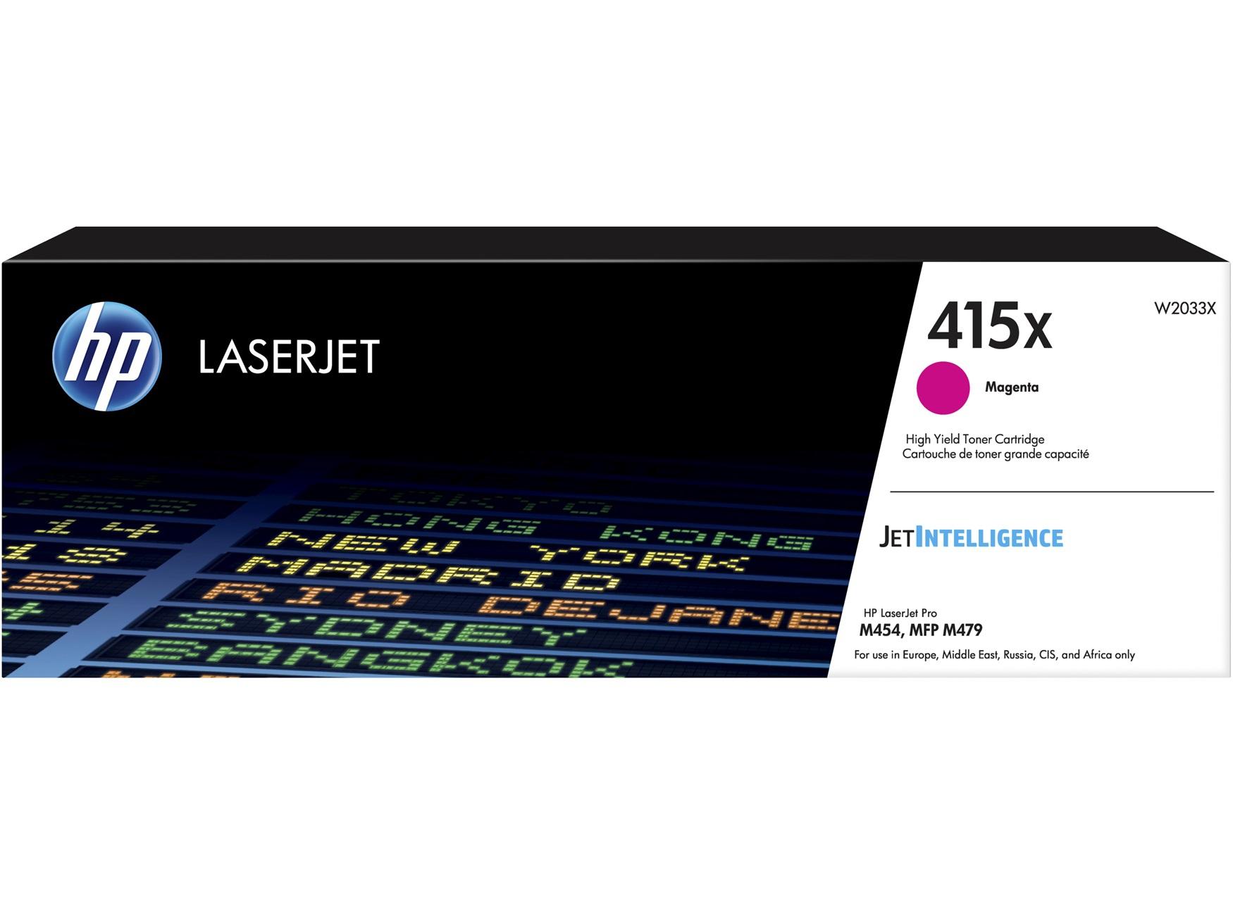 Hp Toner Magenta Laserjet M454 Series  - Nº 415X