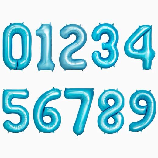 Oh Yeah Globo Poliamida Nº6 100Cm Azul Pastel