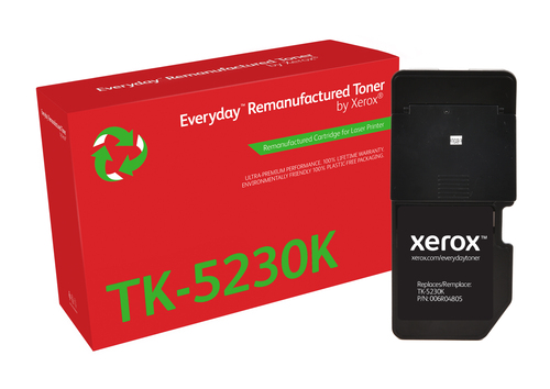 Xerox Everyday Kyocera Tk5220/Tk5230 Negro Cartucho De Toner Remanufacturado - Reemplaza 1T02R90Nl1/1T02R90Nl0/Tk5220K/Tk5230K