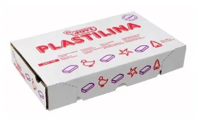 Jovi Plastilina School Pastilla 50Gr Negro Caja 30 Ud