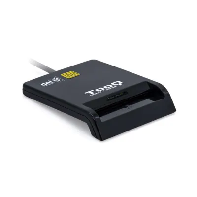 Tooq Lector De Tarjetas Inteligentes Dnie Sim Usb-C - Color Negro